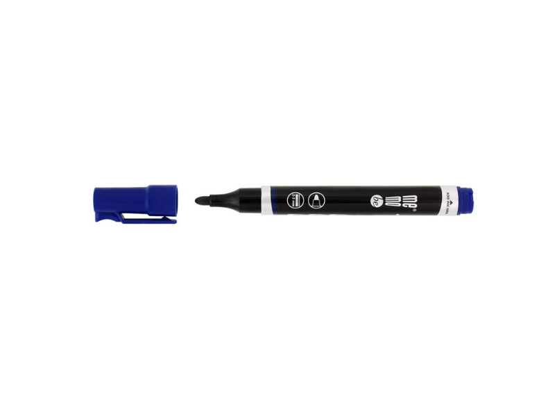 MEMOBE Permanent marker bullet/chisel tip
