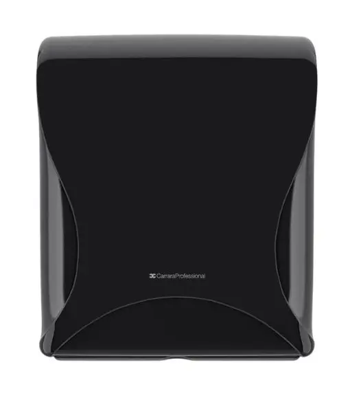BULKYSOFT Essentia V-fold Handtowel Dispenser Black 01362