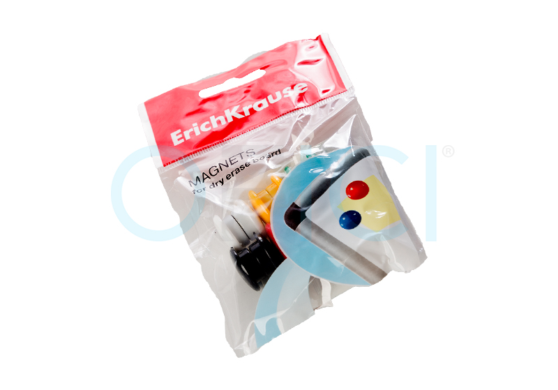 ERICH KRAUSE Magnets 2cm dia. x 12 pcs M1 assorted colours EK22460