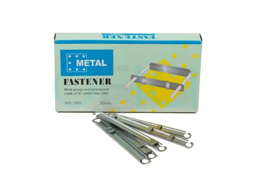 METAL Fasteners x 50 Twin Clips 1792