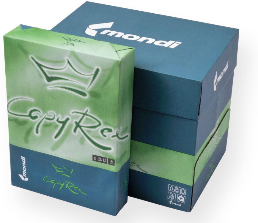 Paper A4 80gsm COPY REX FSC x 500 sheets x 5 reams