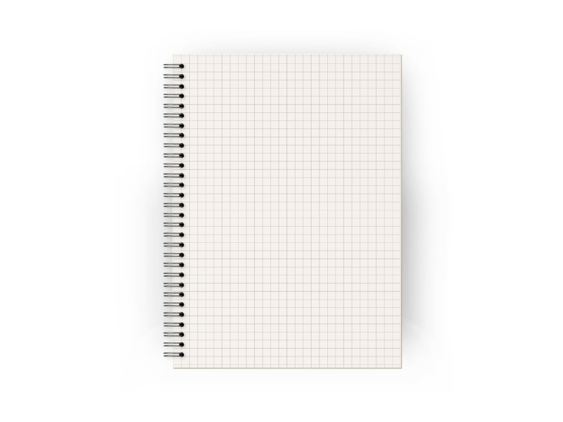 College Book A5 Squared 5mm x 80pgs 1751