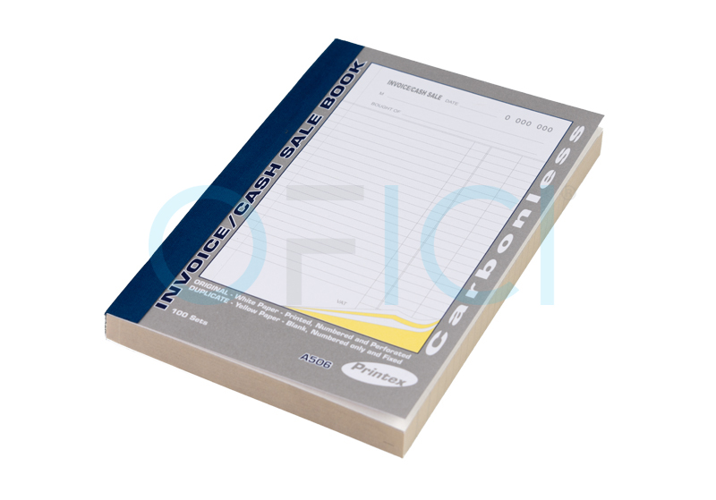 A506 Invoice/Cash Sale Duplicate Book NCR A5