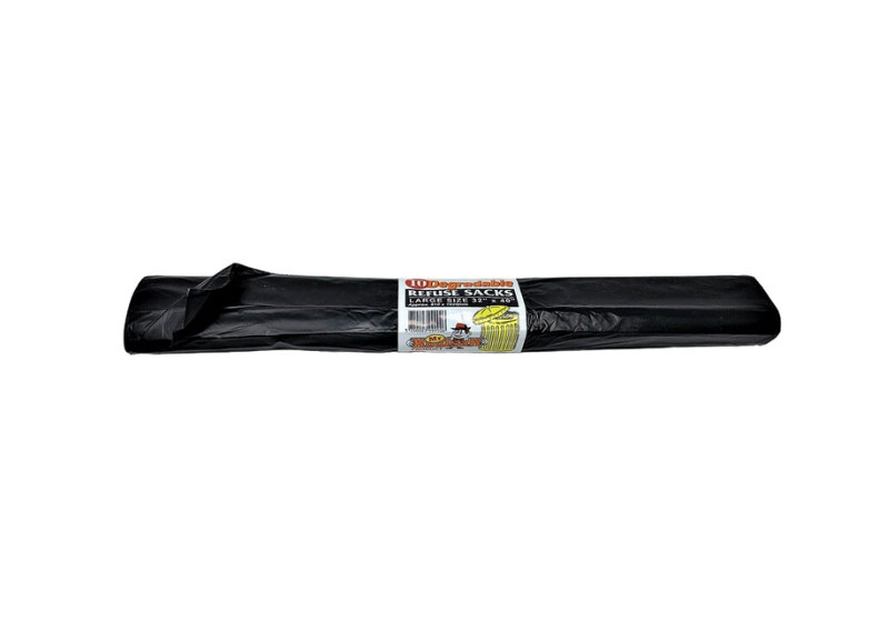 R/Bags Large Black 32'' x 40'' x 10 bags