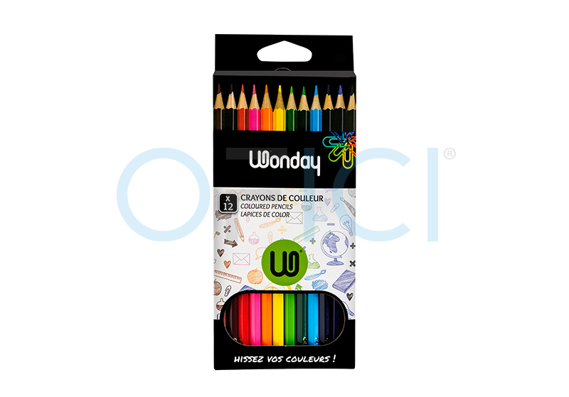 WONDAY Colour Pencils x12 FCG000092