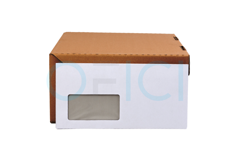 Envelopes White DLW 110 x 230mm window x 500 3007