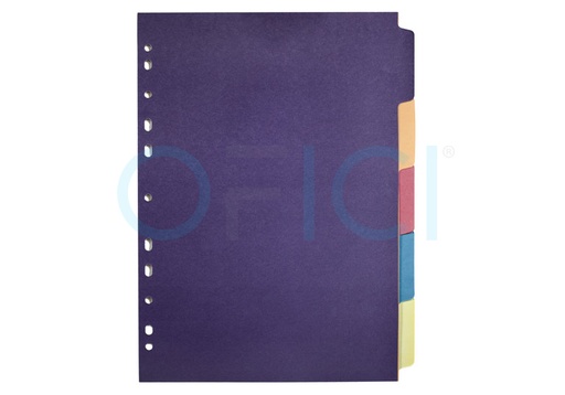 [10035] Dividers Cardboard 5 col DC1 10035