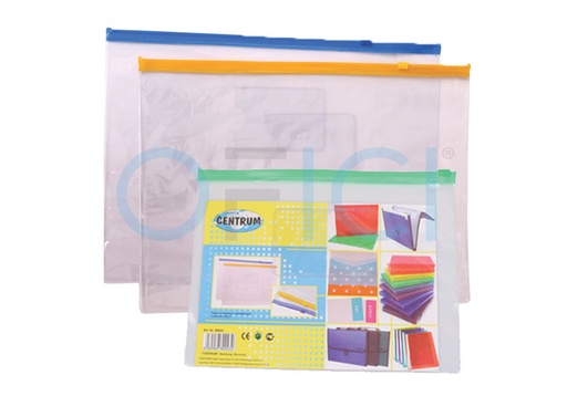 [2935] Zipper Bag A4 (assort) 2935