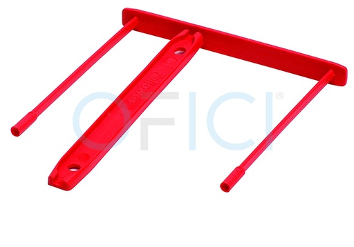 [89602] FELLOWES Archive Clip Red 100pk 0089602