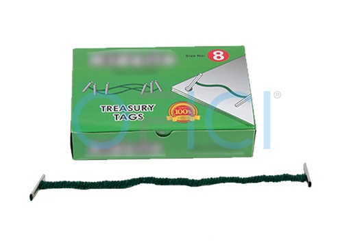 [TT07016] Treasury Tags Size No.8 203mm x 80pcs