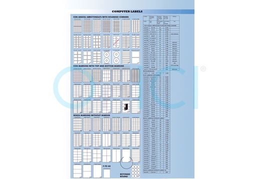 [SM413-SM0512] E10574 - SM413 SM0512 Labels 105 x 74mm (8)