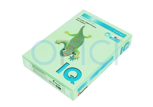 [10027GR] Paper A4 80gsm coloured Pale Green x 500 sheets GN27