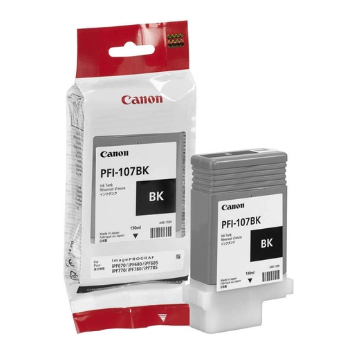 [6705B001] Canon PFI107 Black 6705B001
