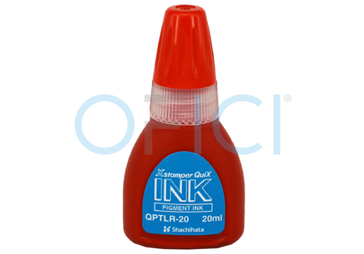 [QPTLR20RED] QUIX Stamp Ink Red 20ml