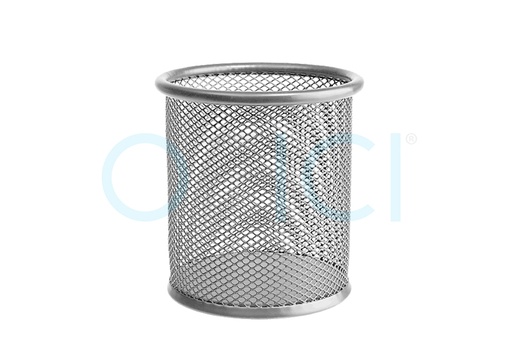 [EK22502] ERICH KRAUSE Wire Mesh Pen Holder SILVER Square EK22504   EK22502