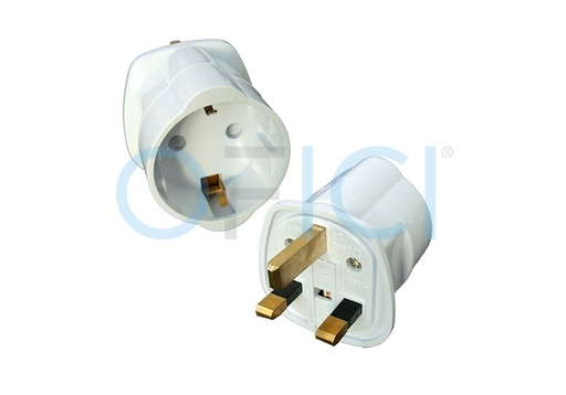 [72554] Schuko Adaptor 2 to 3 pin W-D7 