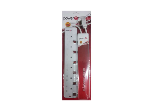 [EXT6] POWERON Electrical Extension by 6 Sockets with 5m cable 706N